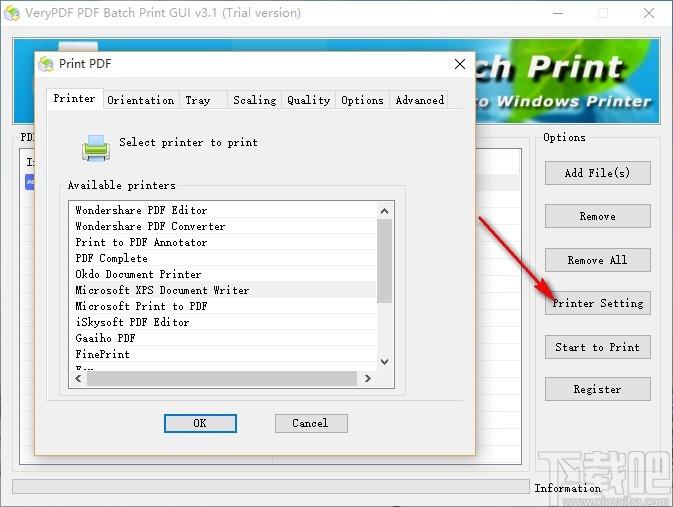 VeryPDF PDF Batch Print GUI下载,批量打印软件,打印软件